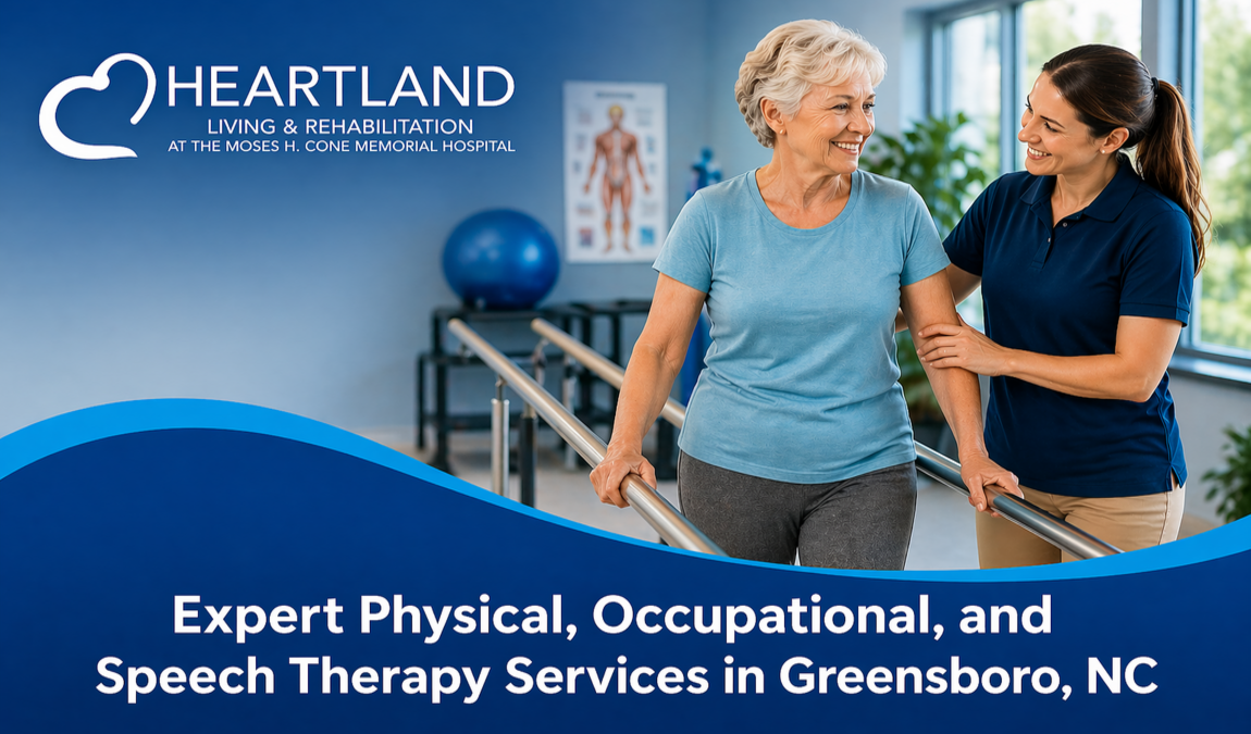 Expert Physical, Occupational, and Speech Therapy Services in Greensboro, NC